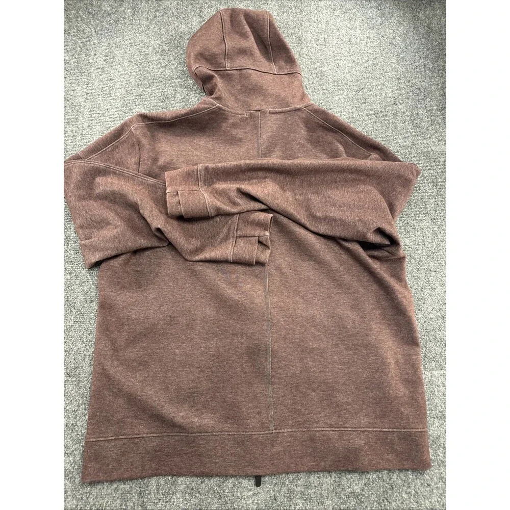 Nike Yoga Dri-FIT Full Zip Hoodie Men’s L Dark Beetroot CU6260-203